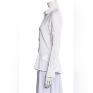 Saks Fifth Avenue White Button Down